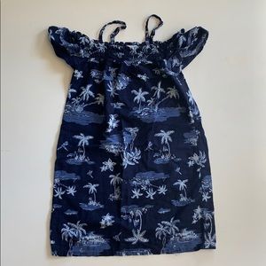 Girls Old Navy off the shoulder dress